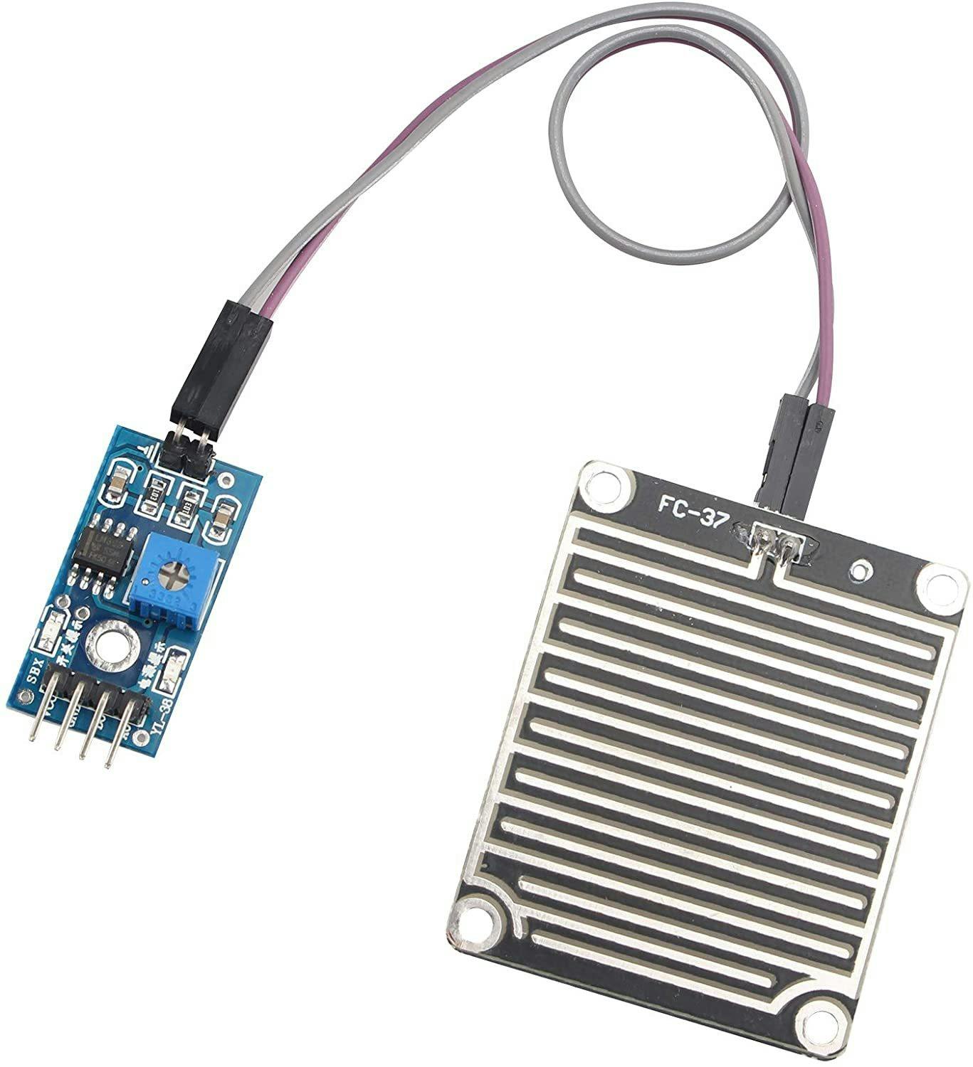 2pcs Humidity Detection Sensor Module Rain Detection for Arduino 
